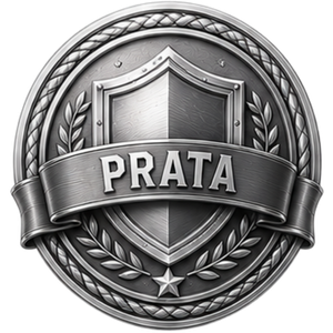 brasão prata